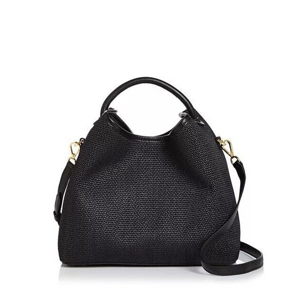 Elleme Black Raffia Raisin Handbag In Great Condition. read - Picture 2 of 15